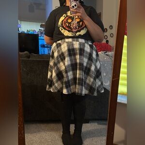 Plaid skirt